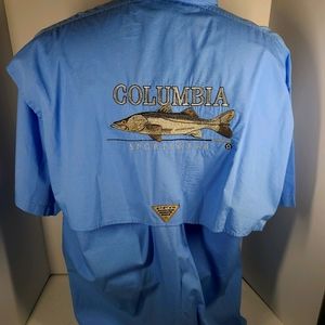 Columbia ppf fishing shirt